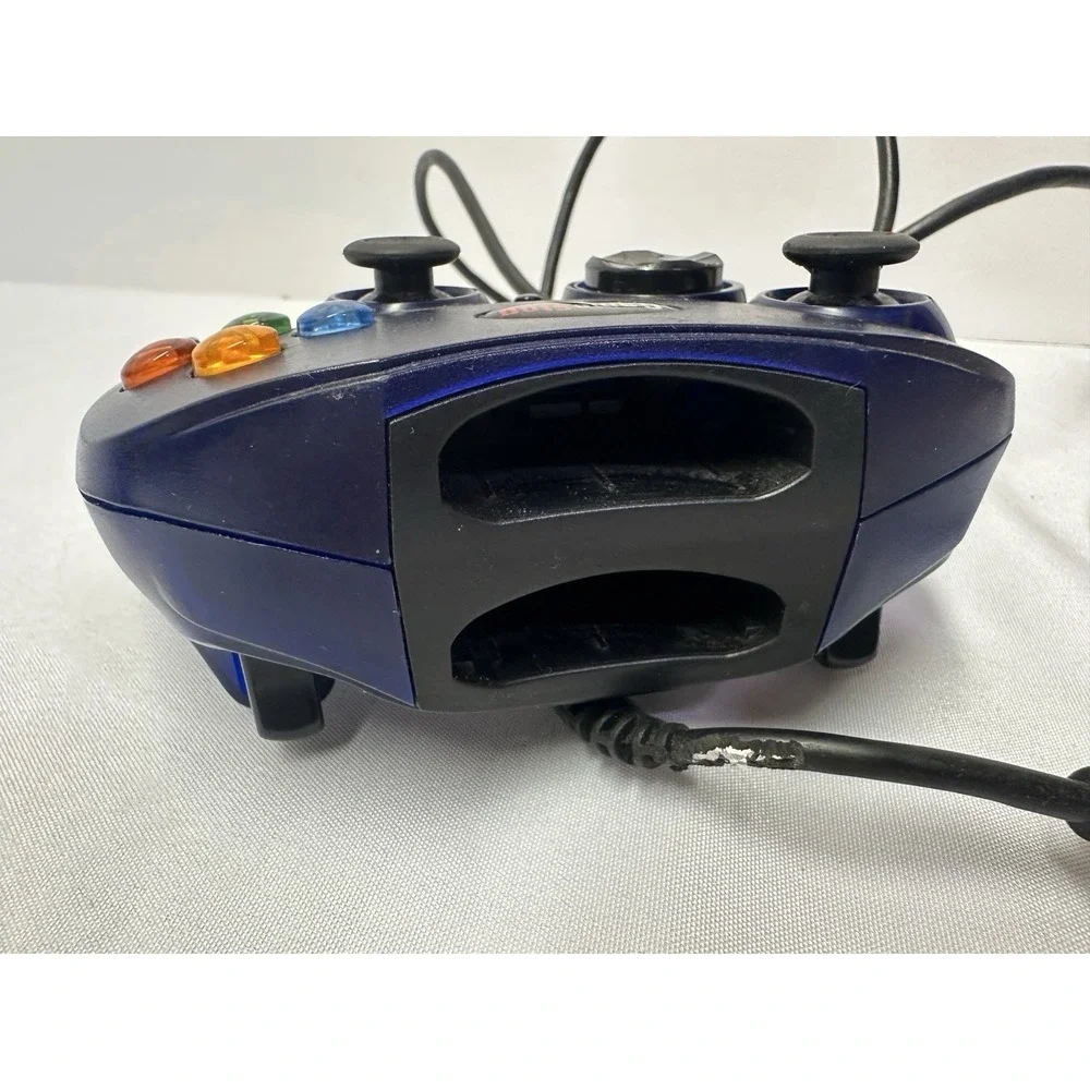 Original Xbox Sapphire Blue GameStop Controller - Tested and Works